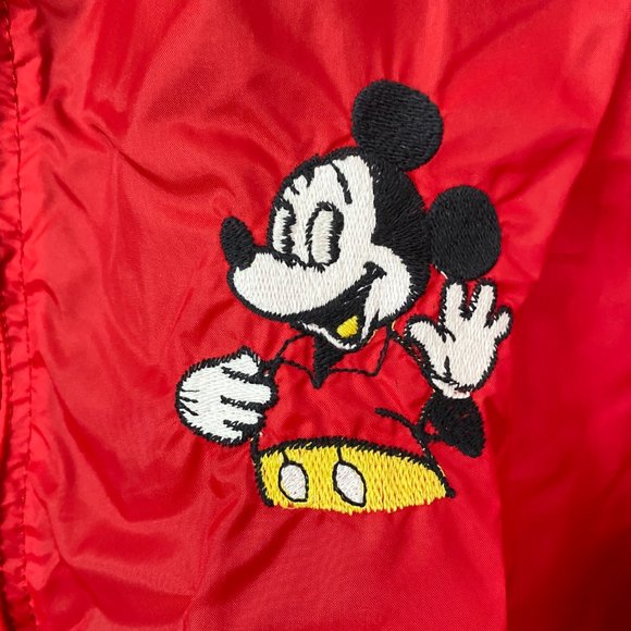 Vintage Walt Disney Productions Mickey Mouse Windbreaker L - Picture 4 of 6